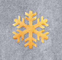 Load image into Gallery viewer, Sparkling Dreamy Golden Sunbeam Snowflake Type A(Holiday Edition)