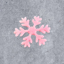 Load image into Gallery viewer, Sparkling Dreamy Soft Candy Pink Snowflake Type B(Holiday Edition)