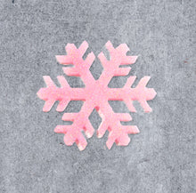 Load image into Gallery viewer, Sparkling Dreamy Soft Candy Pink Snowflake Type A(Holiday Edition)