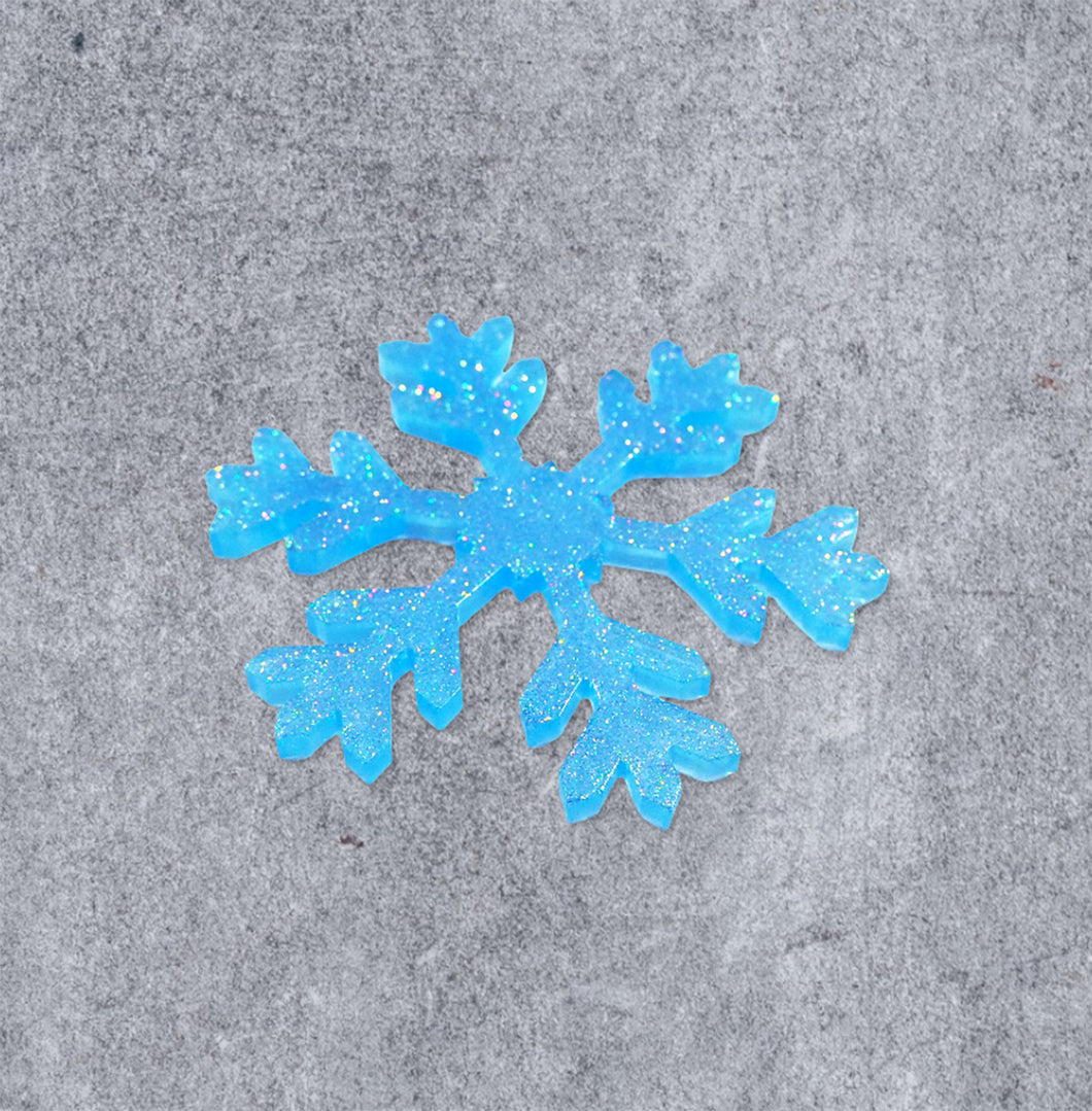 Sparkling Dreamy Baby Blue Snowflake Type B(Holiday Edition)