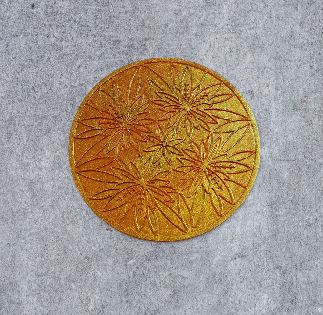 Metallic Floral(Special Edition - Round)